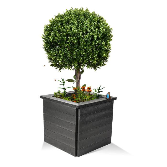 Plaswood® Planter with rim